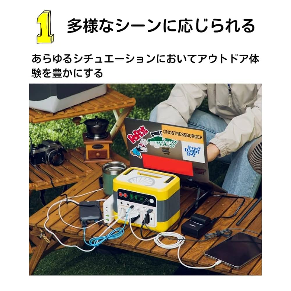 Amazon.co.jp: Shell ポータブル パワーステーション 296Wh